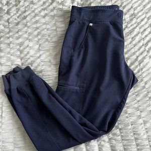 Navy FIGS Jogger Pants